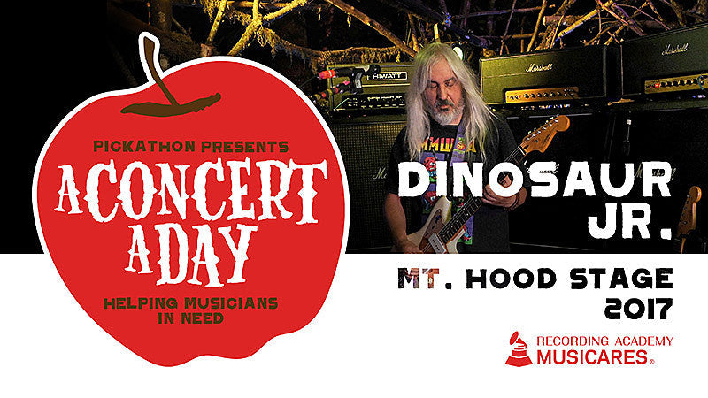 watch Dinosaur Jr., Priests & more live Pickathon sets with us & MusiCares!