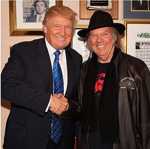 Donald Trump responds to Neil Young over “Rockin’ in the Free World” use, calls him a “total hypocrite’