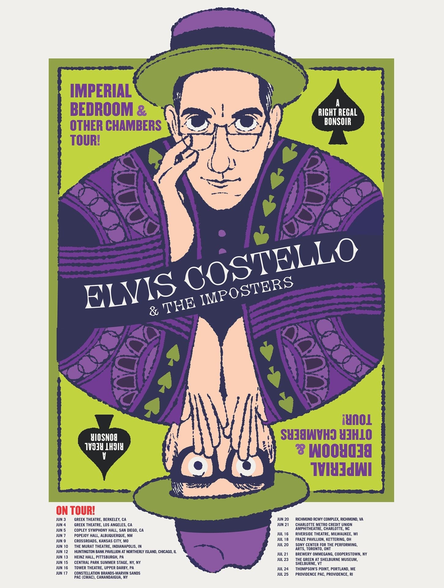 Elvis Costello adds ‘Imperial Bedroom’ tour dates, including Central Park