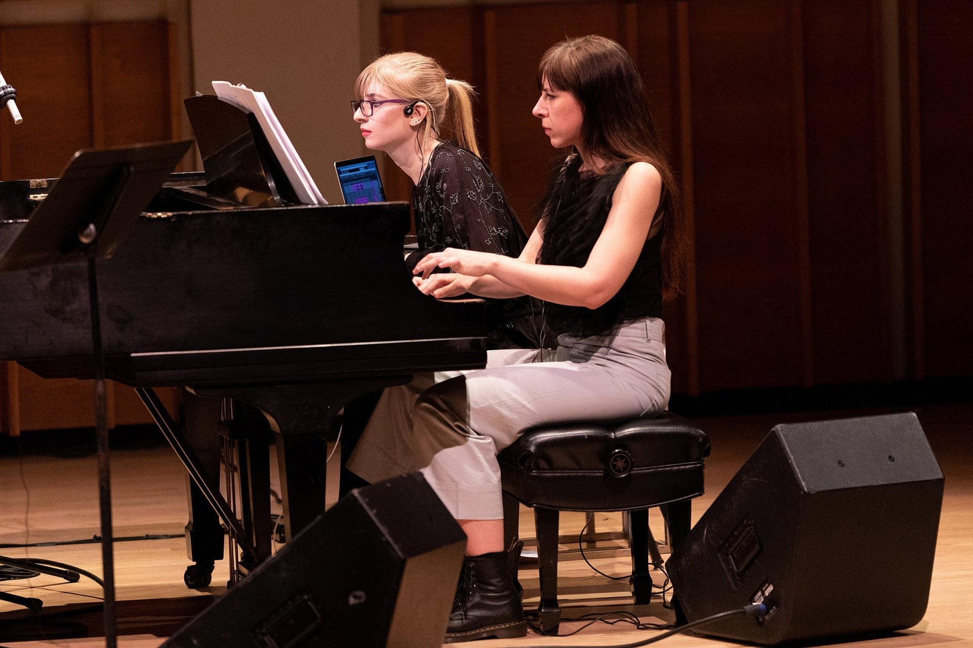 Missy Mazzoli & Kelly Moran played Ecstatic Music series at Merkin Hall (pics)