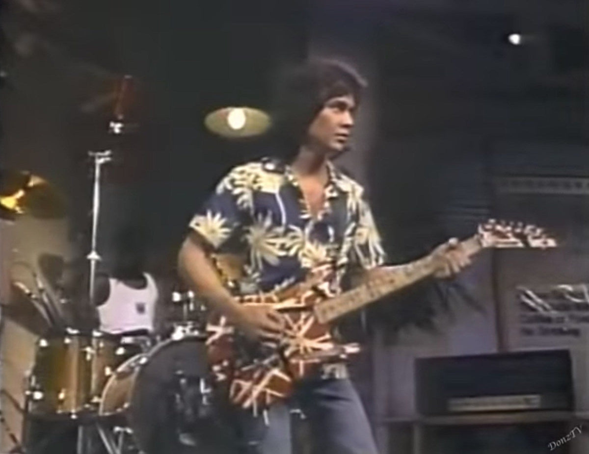 watch classic ’80s Eddie Van Halen appearances on ‘SNL’ and ‘Letterman’