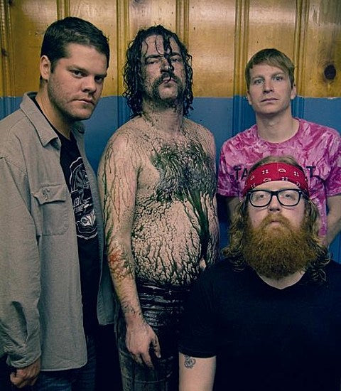 listen to Elephant Rifle’s heavy noise rock on “Red Shirts”