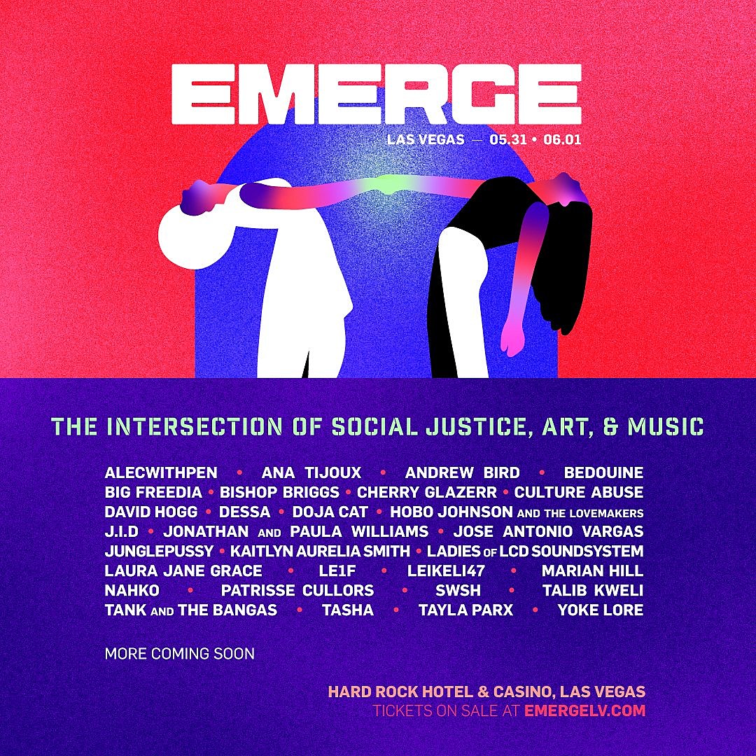 Emerge music, art & social justice fest 2019 lineup (Laura Jane Grace, Andrew Bird, more)