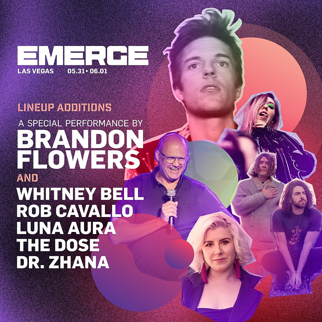 Brandon Flowers, Emma Gonzalez & more added to Emerge 2019 lineup