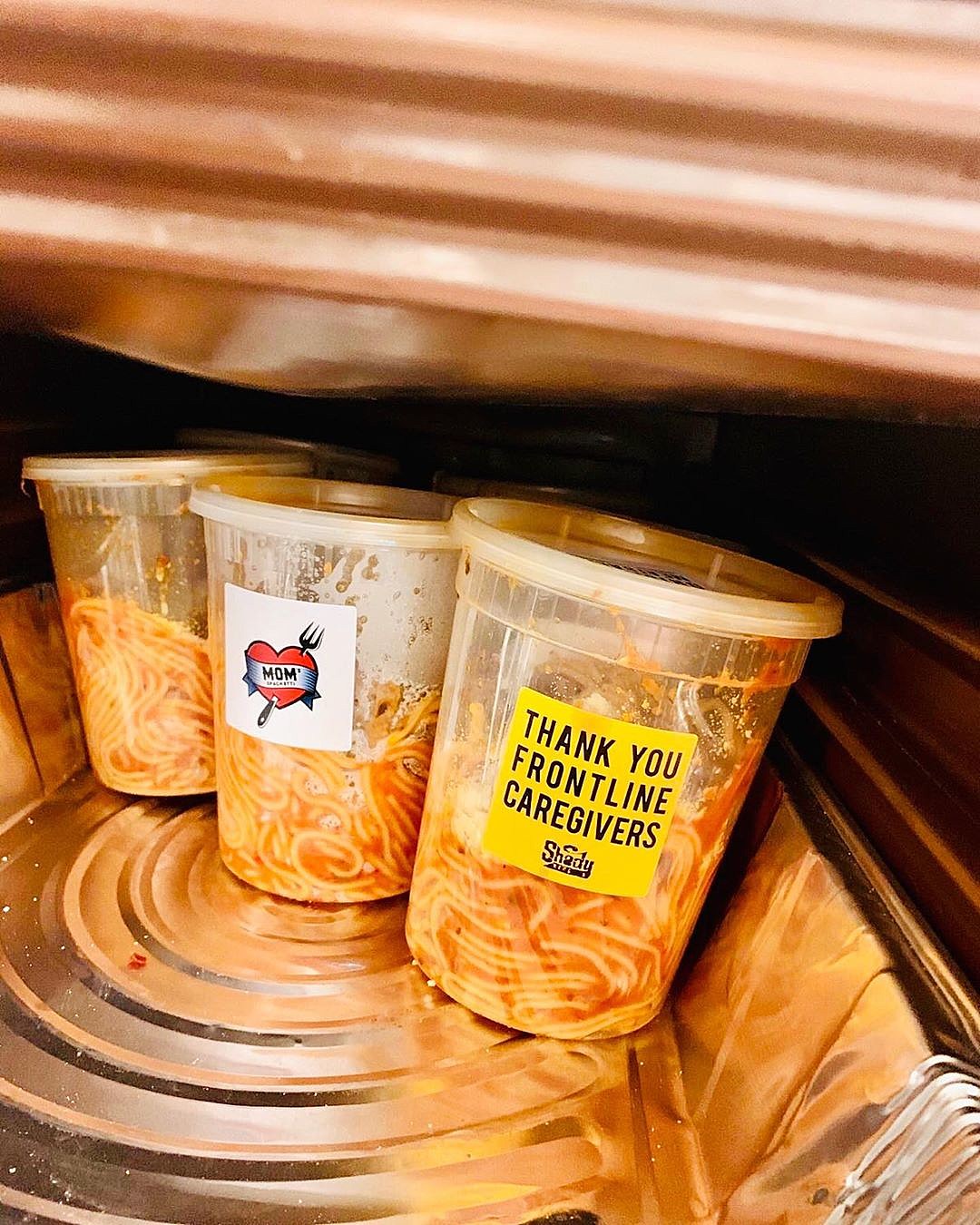 Eminem donated “mom’s spaghetti” to Detroit healthcare workers
