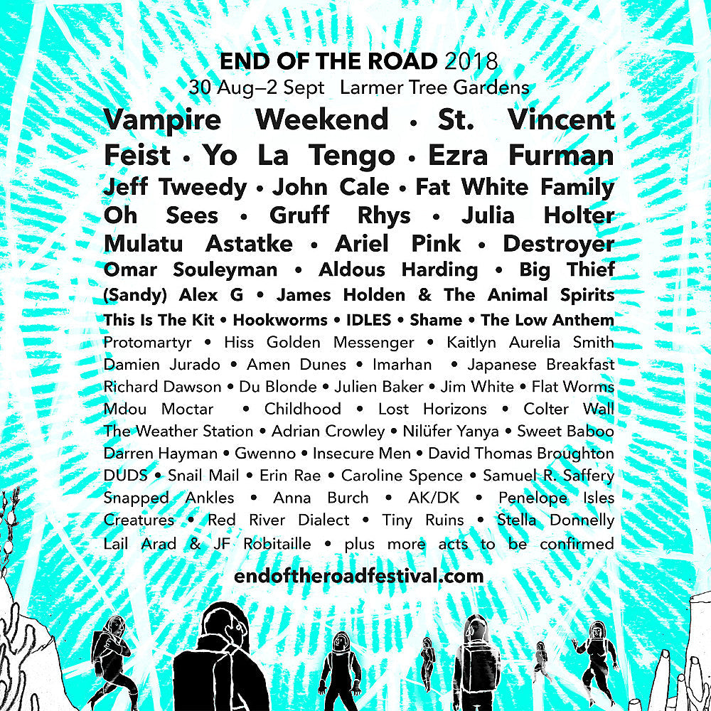End of the Road fest: 2018 lineup