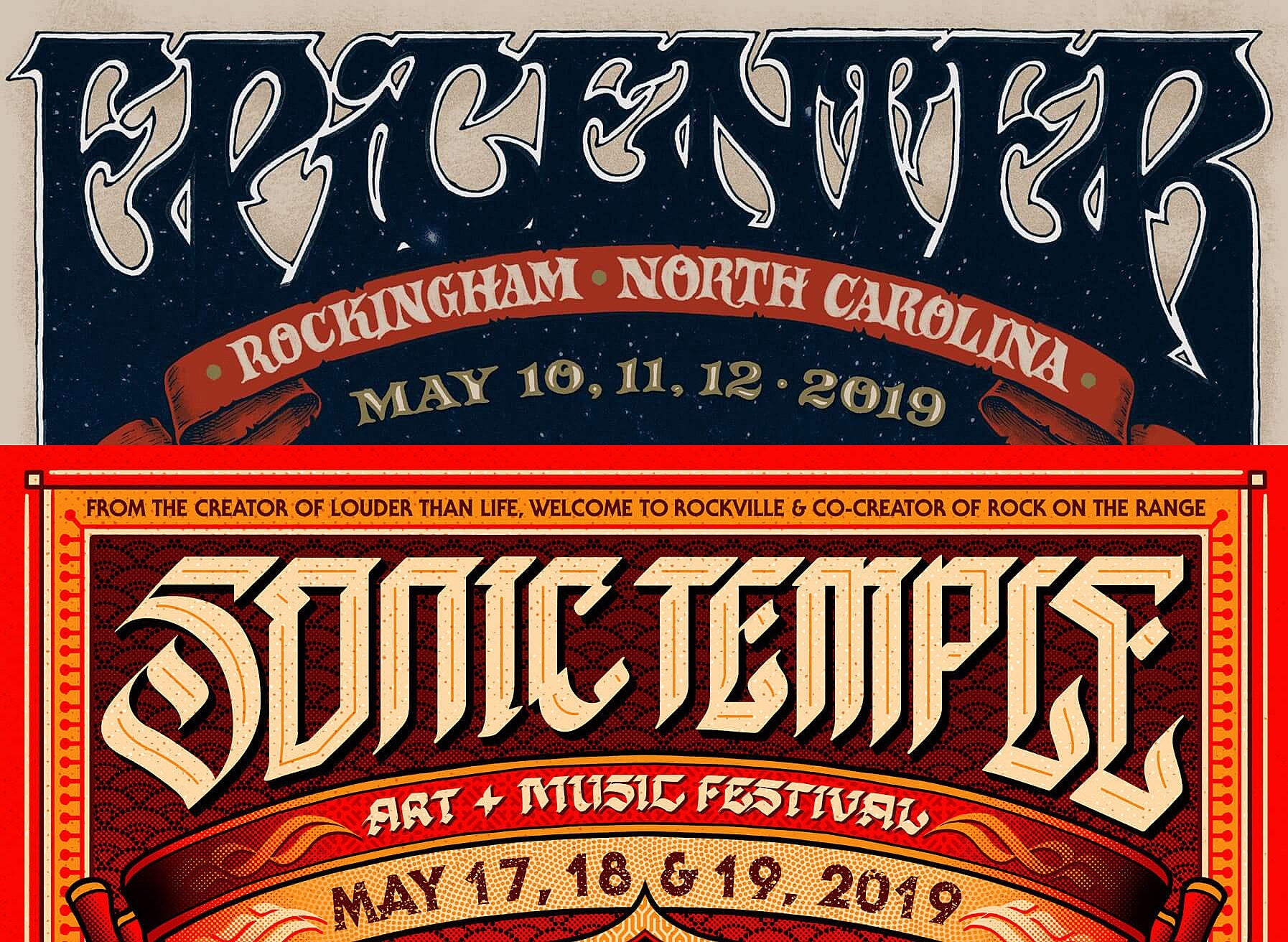 Sonic Temple & Epicenter Festival both sold $1 tickets