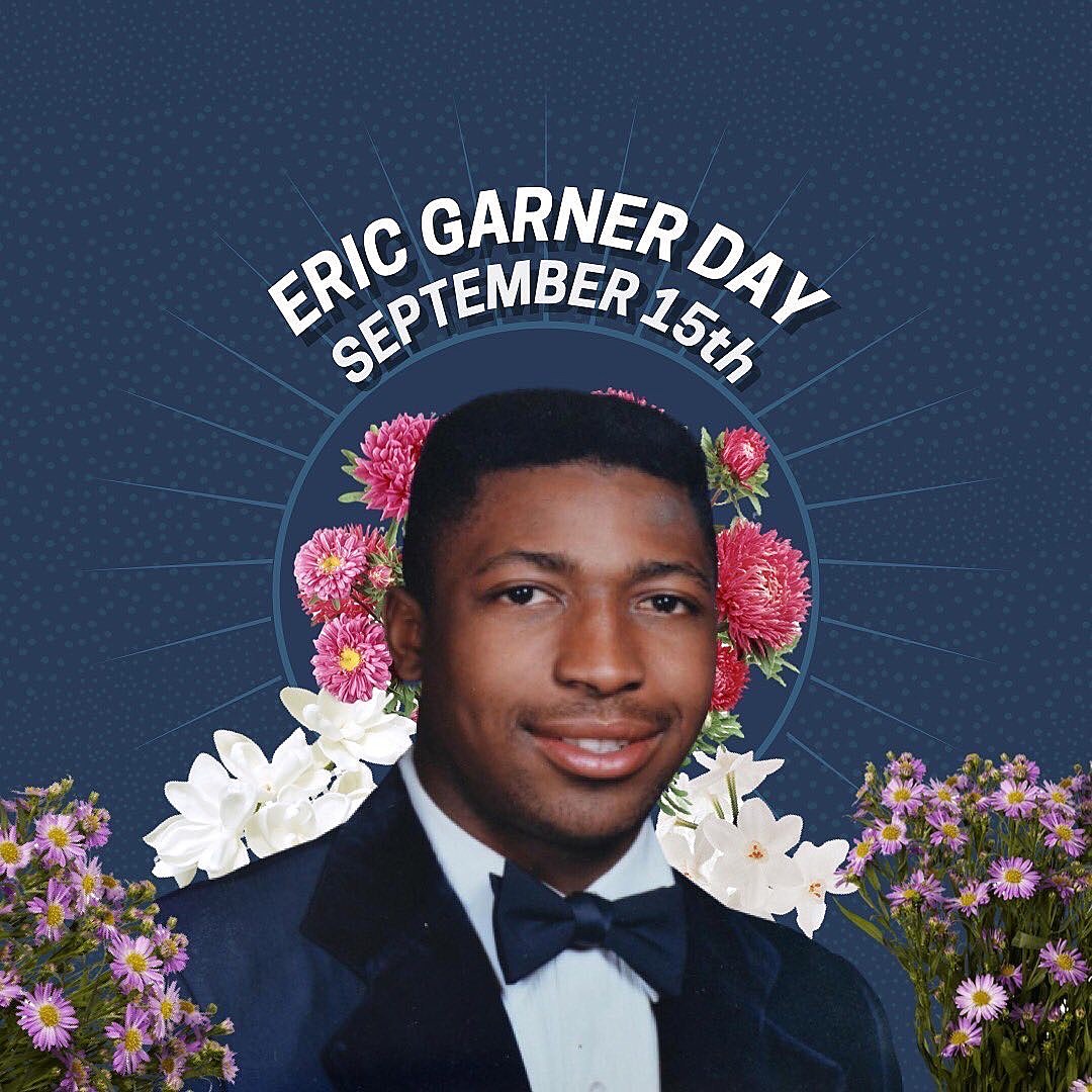 Eric Garner celebration happening outside Barclays on Tuesday