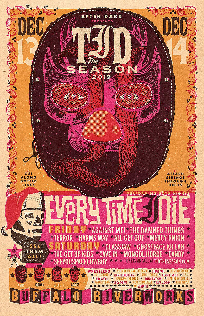 Every Time I Die 2019 holiday show: Against Me!, Cave In, Glassjaw, Ghostface, TGUK, more