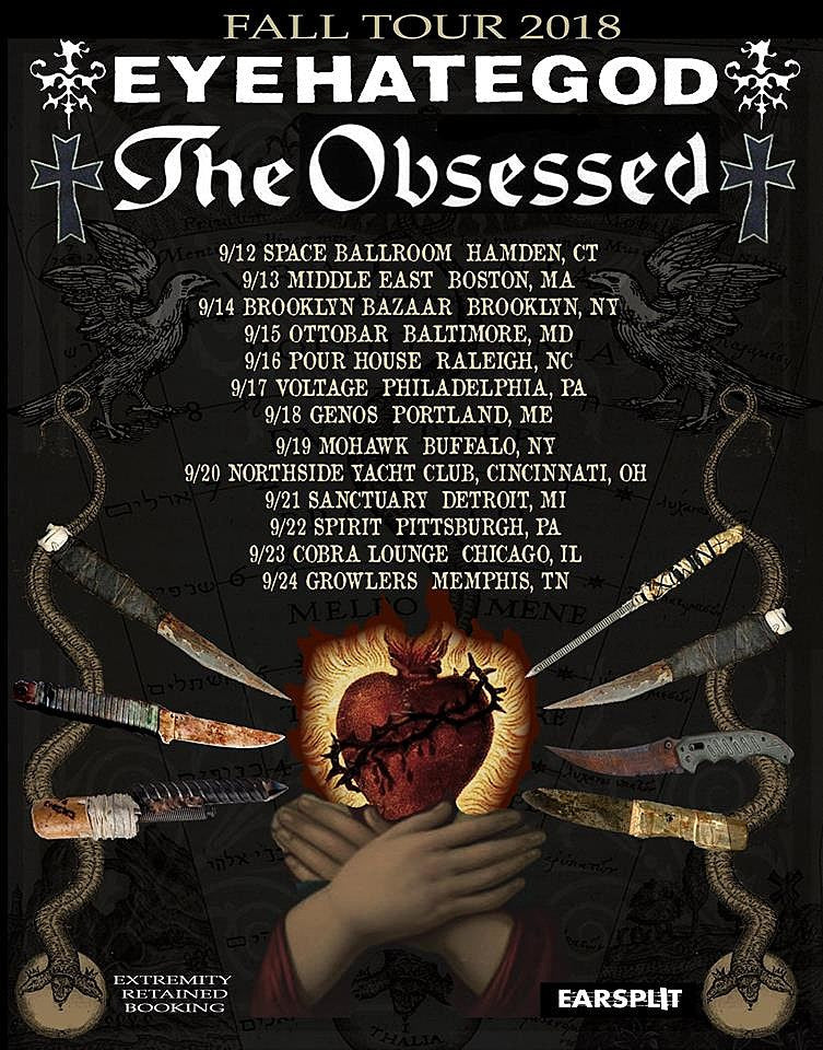 Eyehategod & The Obsessed announce tour