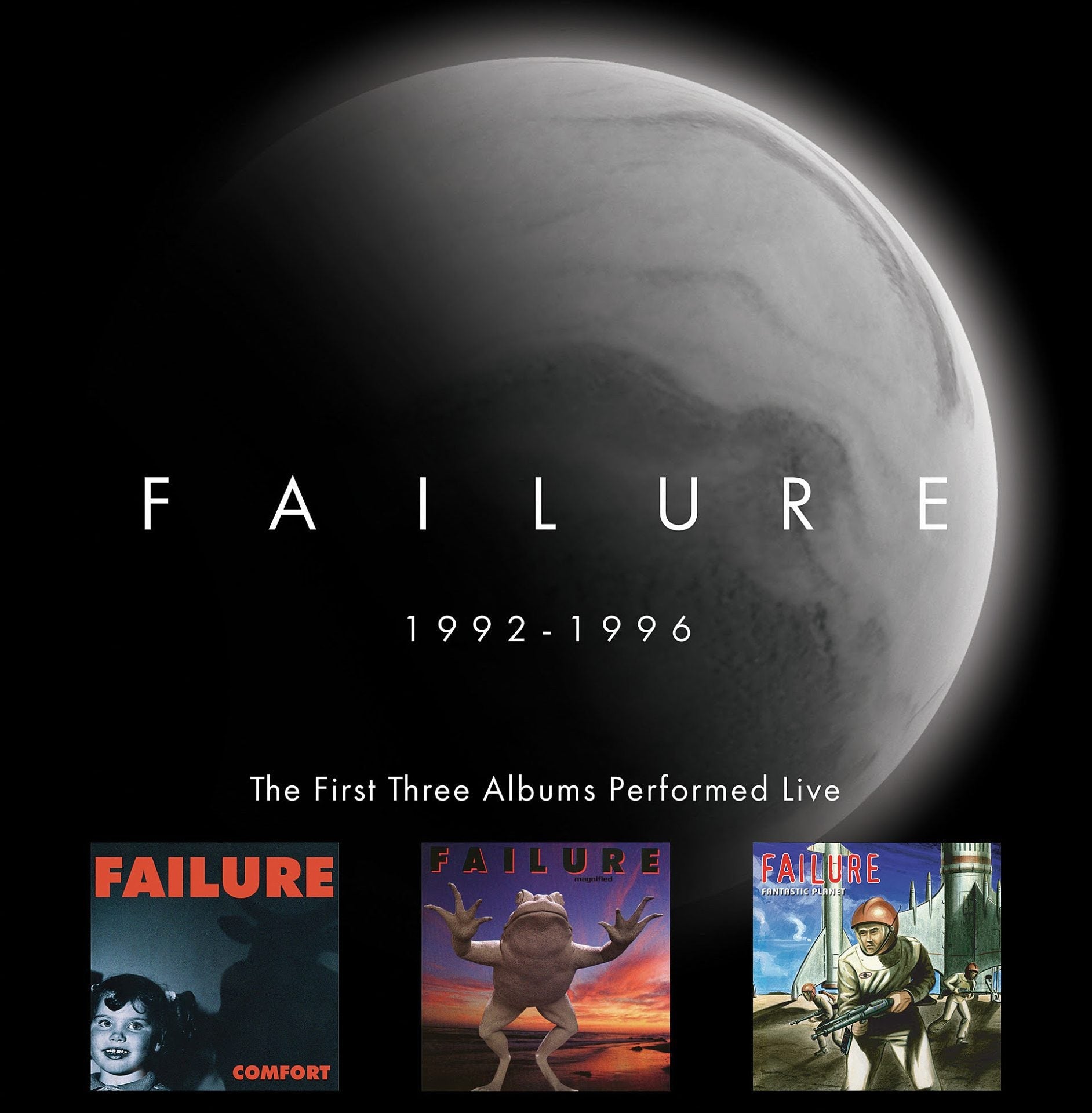 Failure prep ’90s box set, performing first 3 LPs at NYC, L.A. & Chicago residencies
