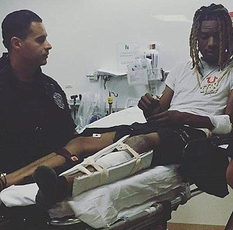 Fetty Wap hospitalized after motorcycle accident