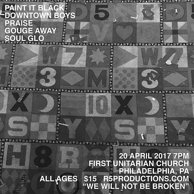 Paint It Black playing one US show in 2017 (w/ Downtown Boys, Gouge Away, more)