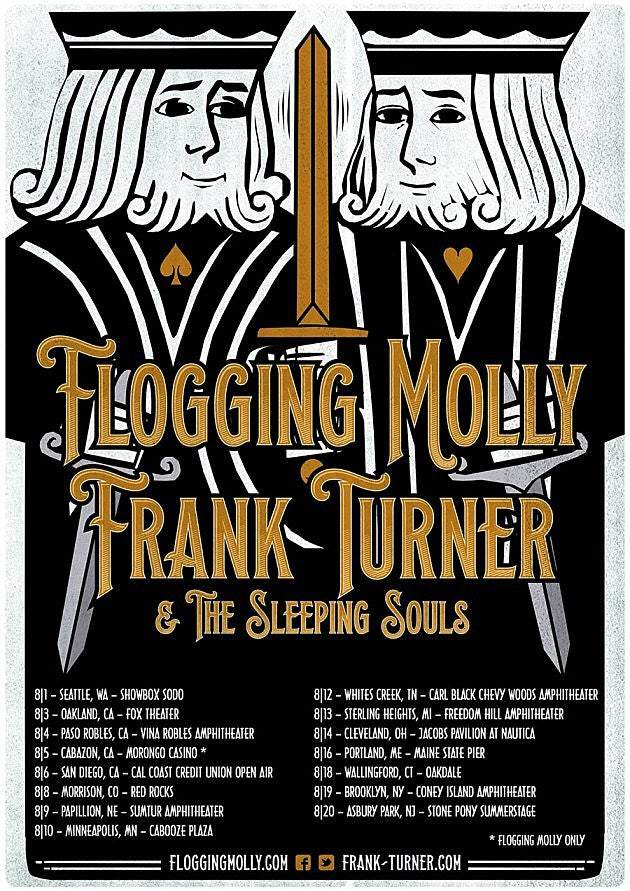 Flogging Molly released “The Hand of John L. Sullivan,” touring with Frank Turner