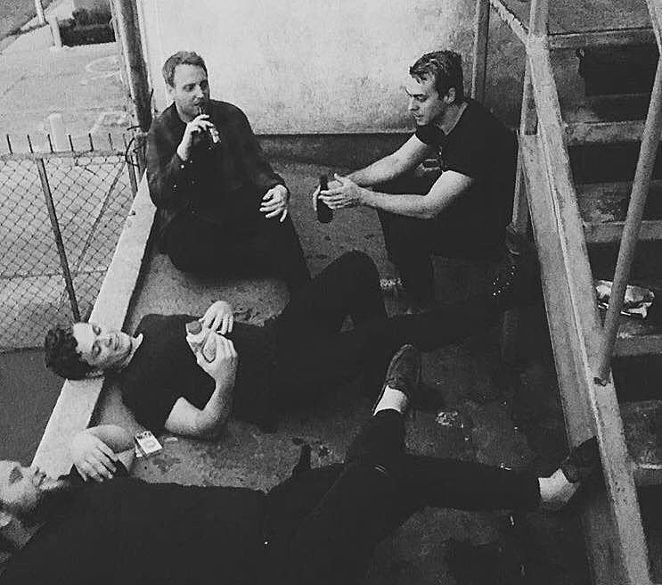 Frameworks & Potty Mouth playing Baby’s together during Against Me! tour
