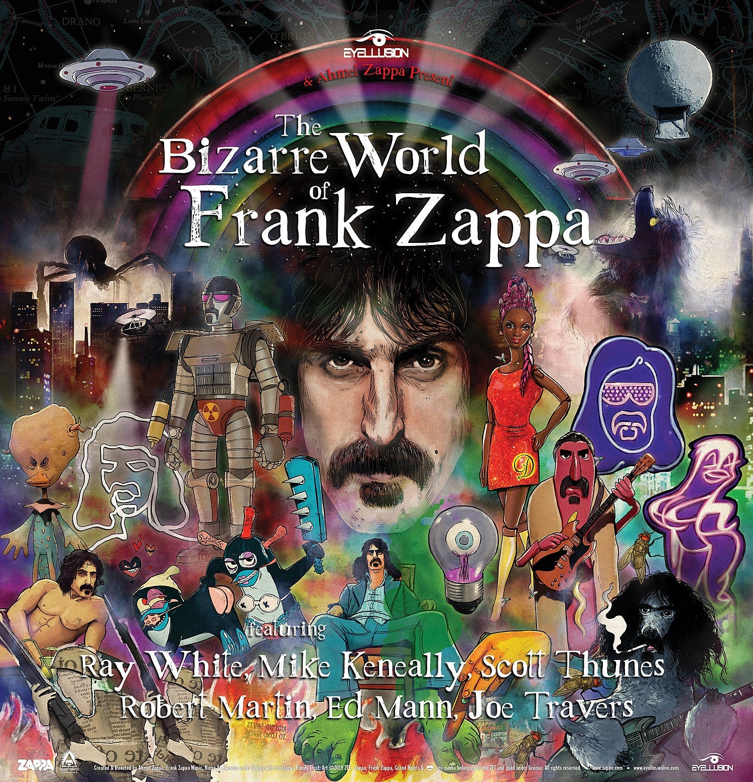 Frank Zappa hologram tour dates announced