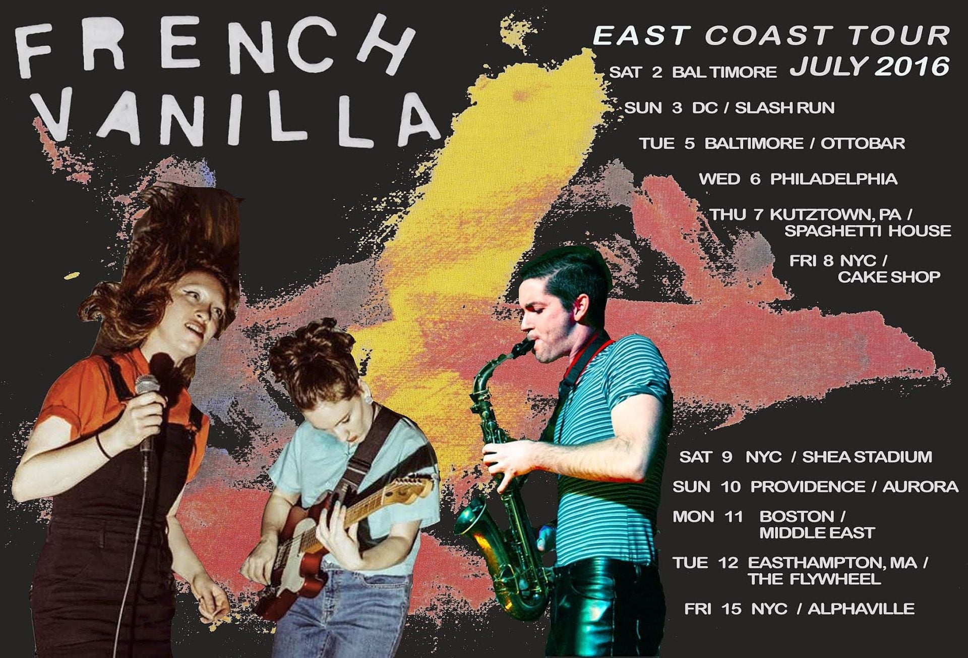 L.A. art punks French Vanilla touring East Coast in July (3 NYC shows)