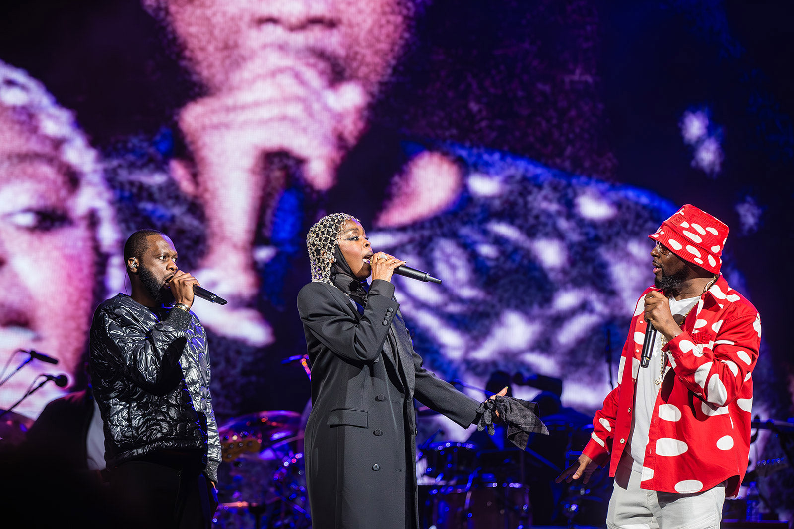 Lauryn Hill & Fugees celebrated ‘Miseducation’ and ‘The Score’ @ Barclays Center (pics)