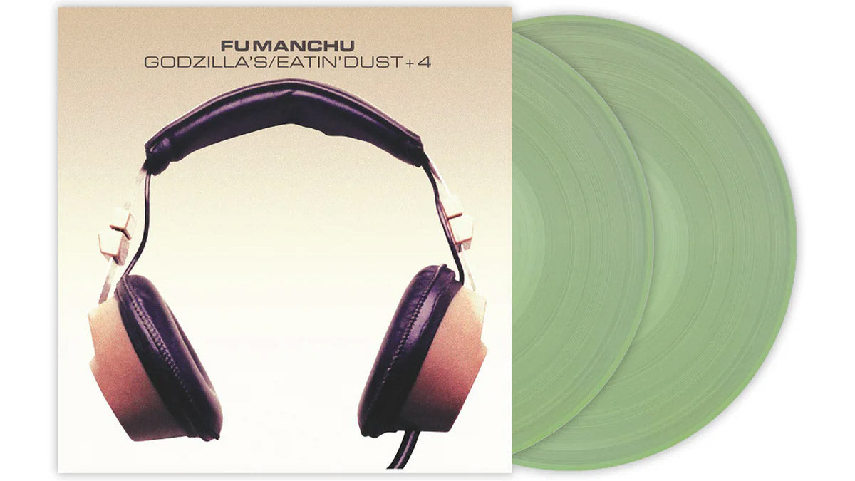 New exclusive vinyl: Fu Manchu’s ‘Godzilla’s/Eatin’ Dust +4′ on glow in the dark LP