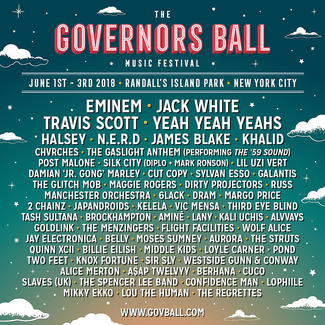 Governors Ball reveal James Blake on 2018 lineup