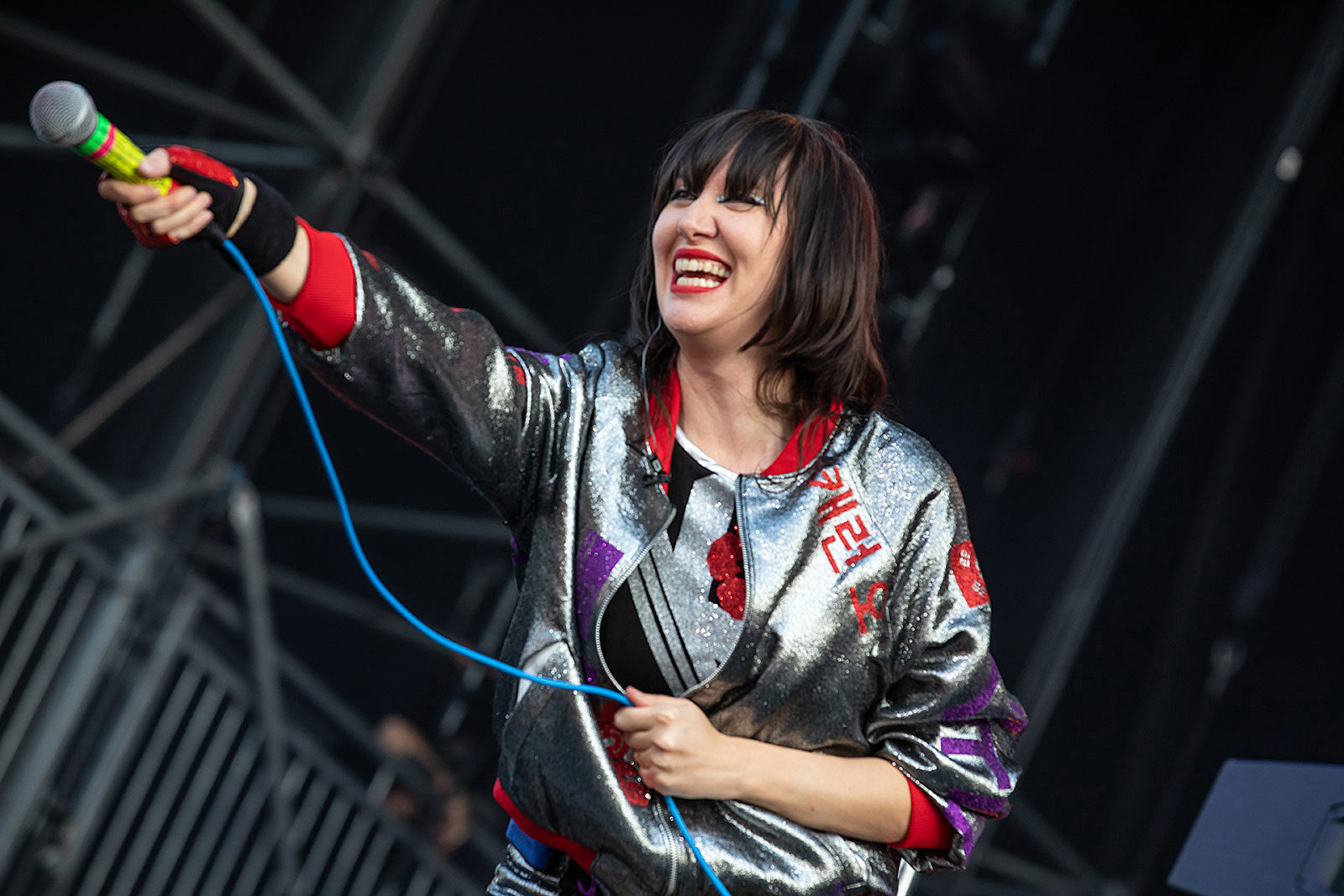 watch Yeah Yeah Yeahs video from their first show at Mercury Lounge, 20 years ago