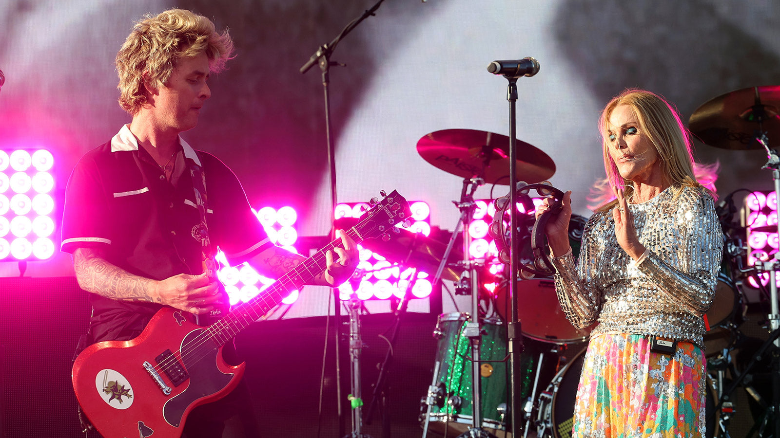 Watch The Go-Go’s bring out Billie Joe Armstrong and cover “HOT TO GO!” at Coachella