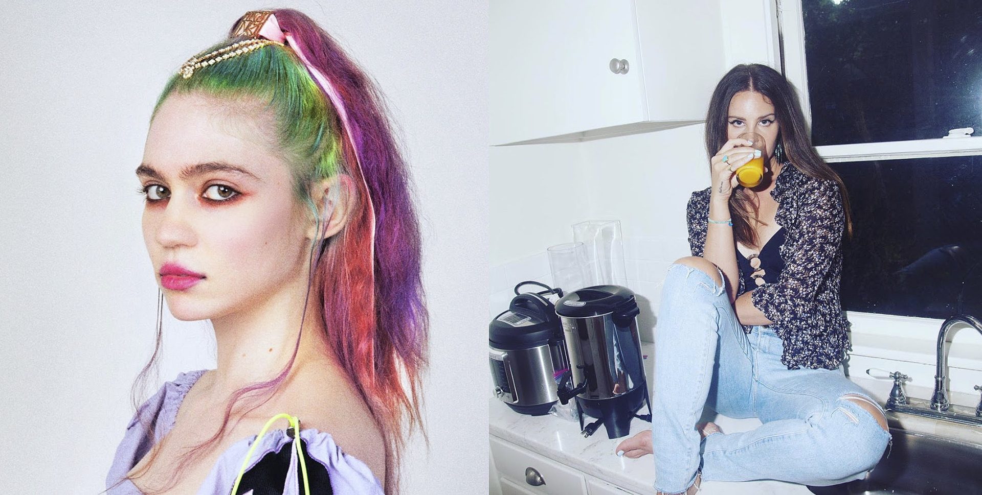 Lana Del Rey interviews Grimes about her new album, “outrage culture,” and more