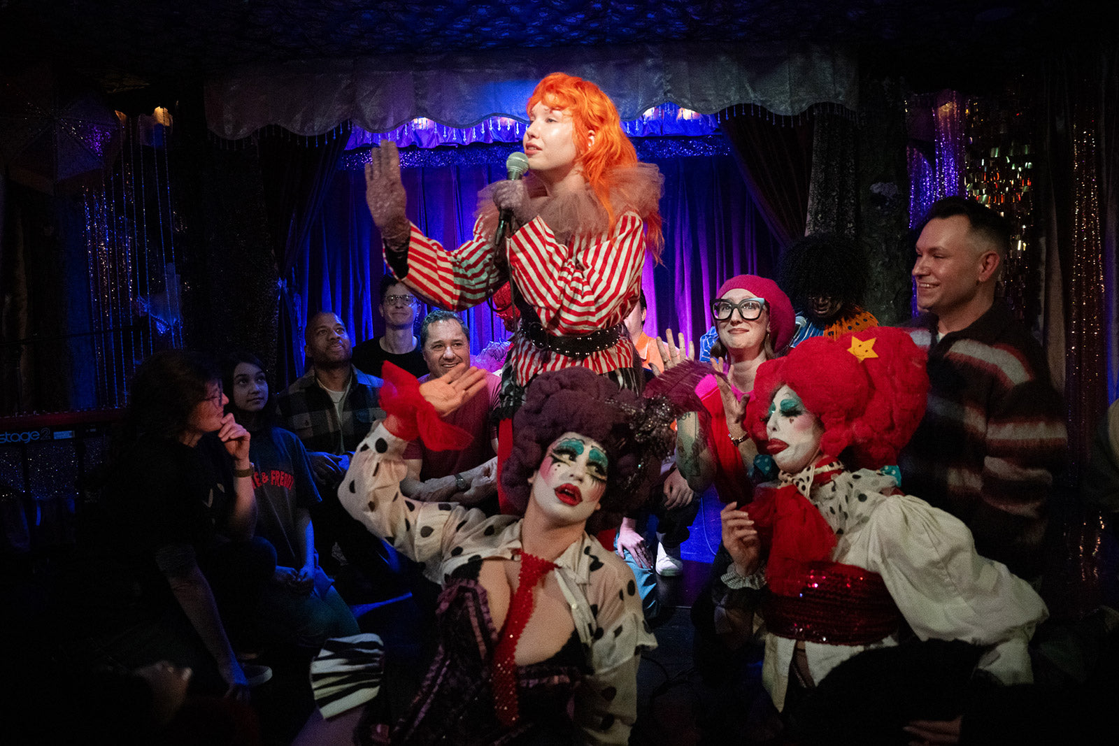 Haute & Freddy played the secret theater at Port Authority Bus Terminal (pics, video)
