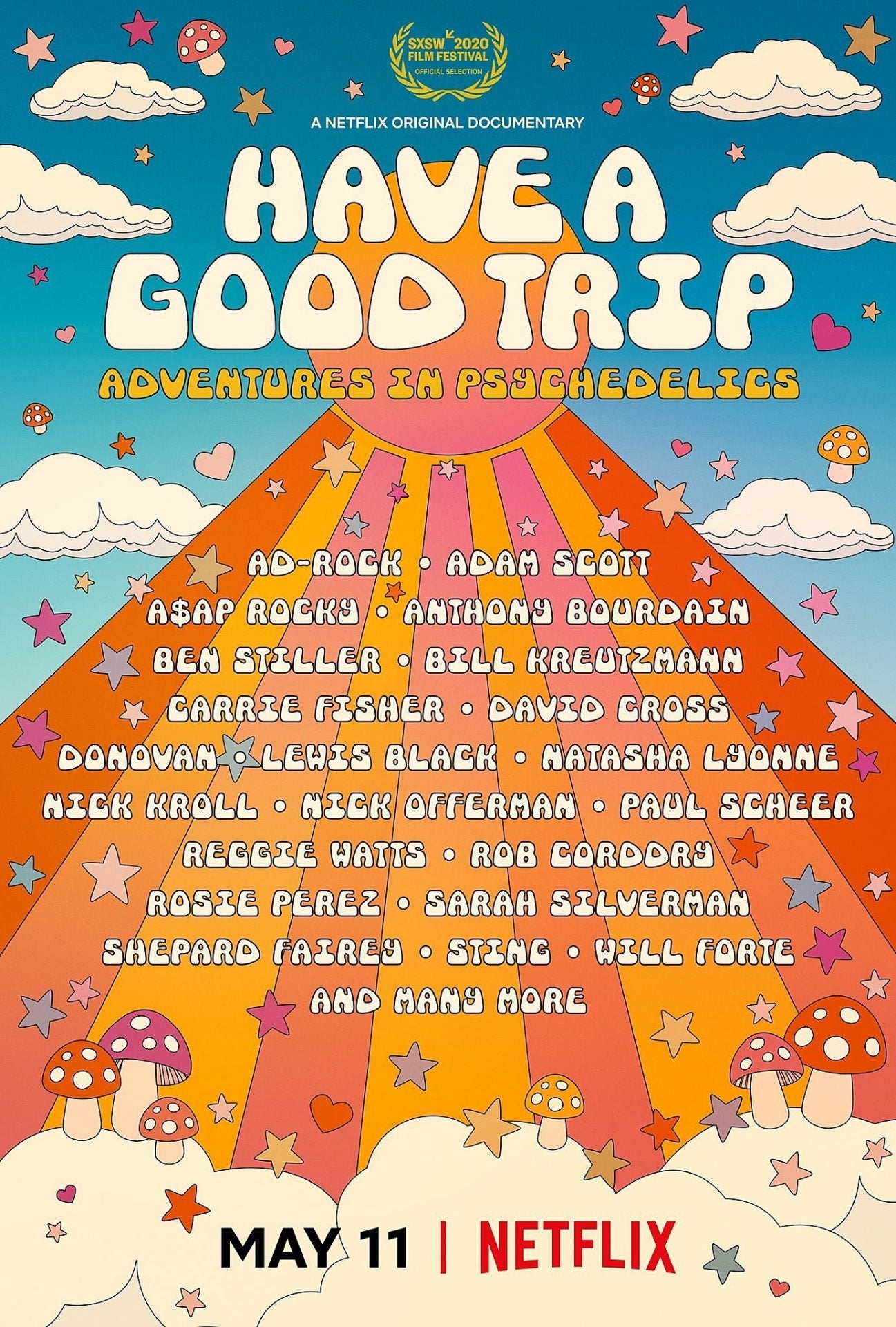 Ad-Rock, Nick Kroll, A$AP Rocky & more share acid stories in new Netflix documentary
