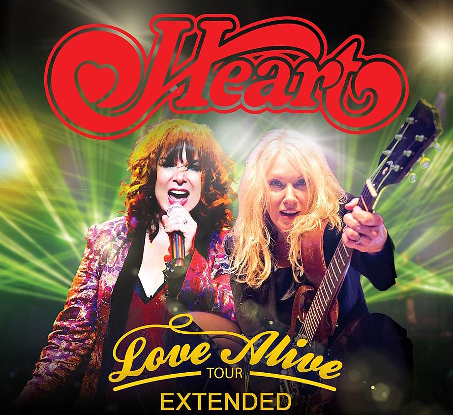 Heart expand 2019 tour, add fall dates with Joan Jett
