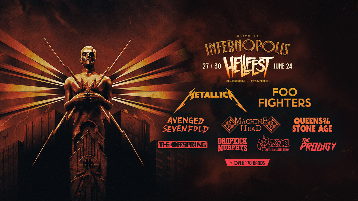 Hellfest 2024 lineup (Metallica, Foo Fighters, Machine Head, Megadeth, QOTSA, more)