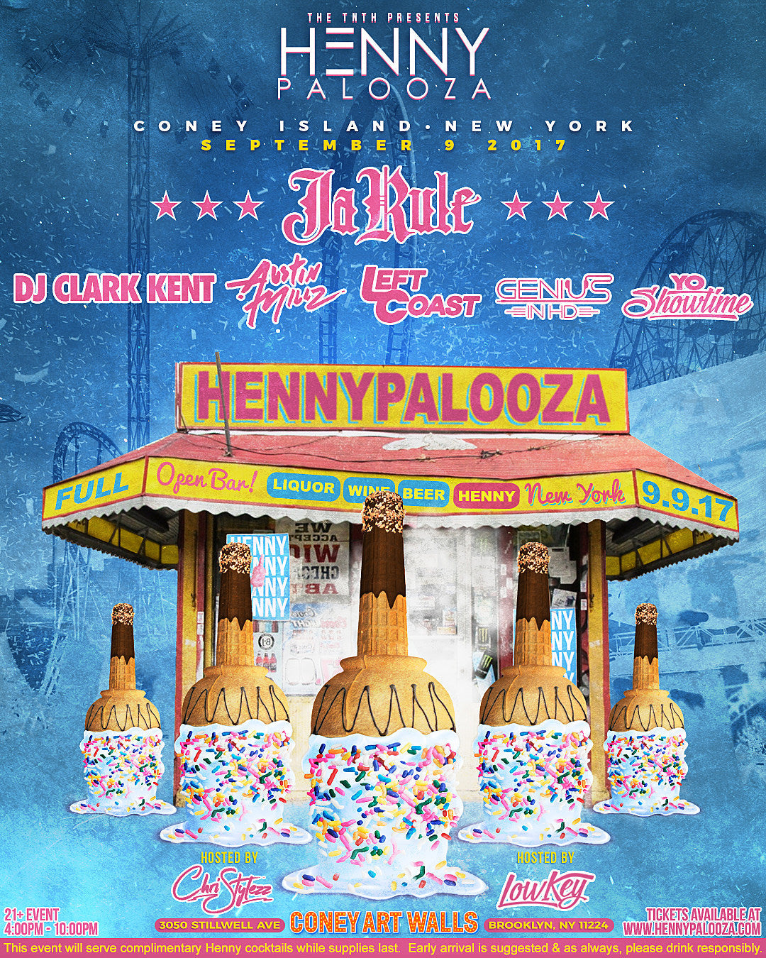 Ja Rule headlining “Hennypalooza” in Coney Island this weekend