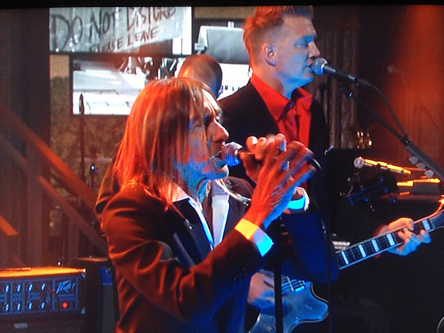 Iggy Pop & Josh Homme talk new album and perform “Gardenia” on ‘Colbert’ (watch)