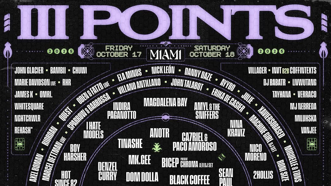 III Points adds Magdalena Bay, Amyl & the Sniffers, Oklou, Fcukers, more to 2025 lineup