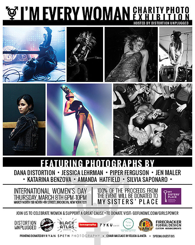 “I’m Every Woman” music photography exhibit in Brooklyn this week