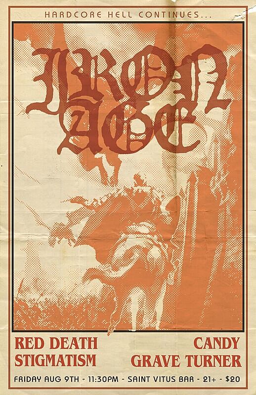 Iron Age announce first NYC show in 9 years (part of Hardcore Hell)