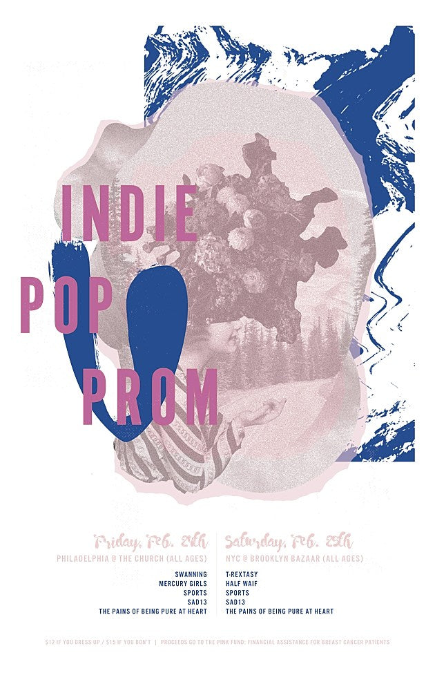 TPOBPAH, Sad13, Sports, Half Waif & more playing Indie Pop Prom 5
