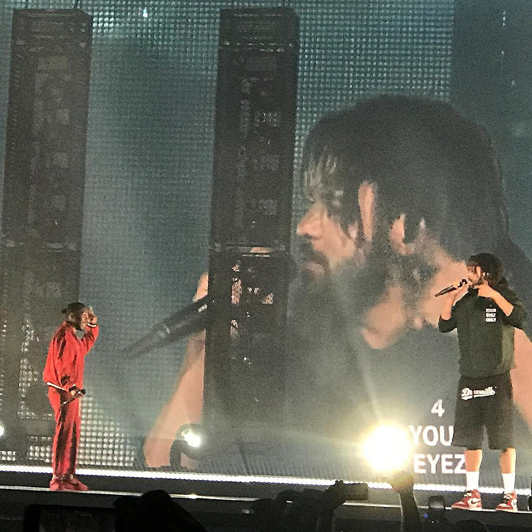 J Cole joined Kendrick in Detroit (watch), hitting NYC w/ Anderson Paak & J.I.D soon