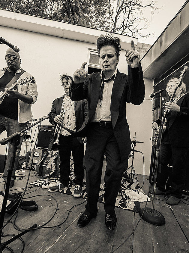 James Chance & the Contortions played Trans-Pecos with Ex Models & Dreamcrusher; Brian Eno gave John Peel Lecture