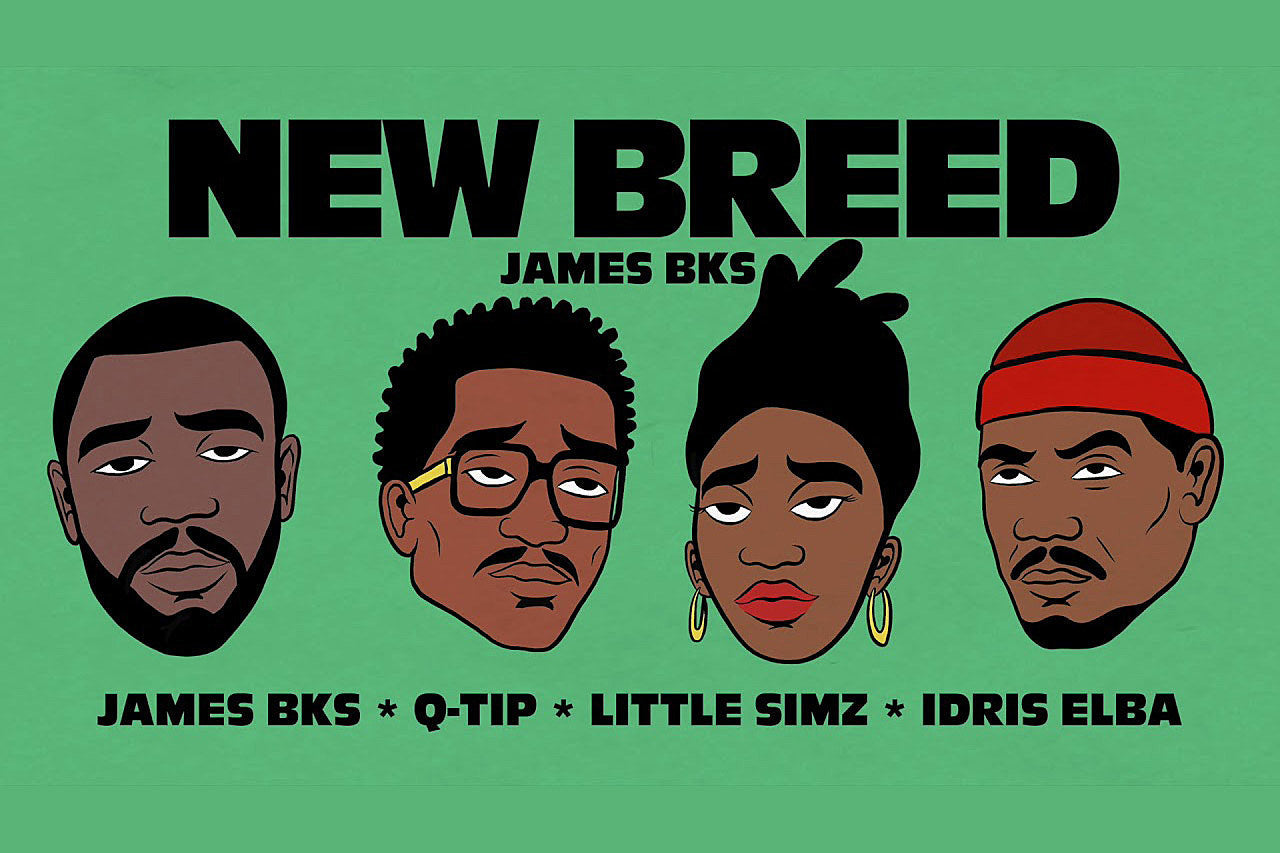 Q-Tip, Little Simz & Idris Elba guest on new James BKS song