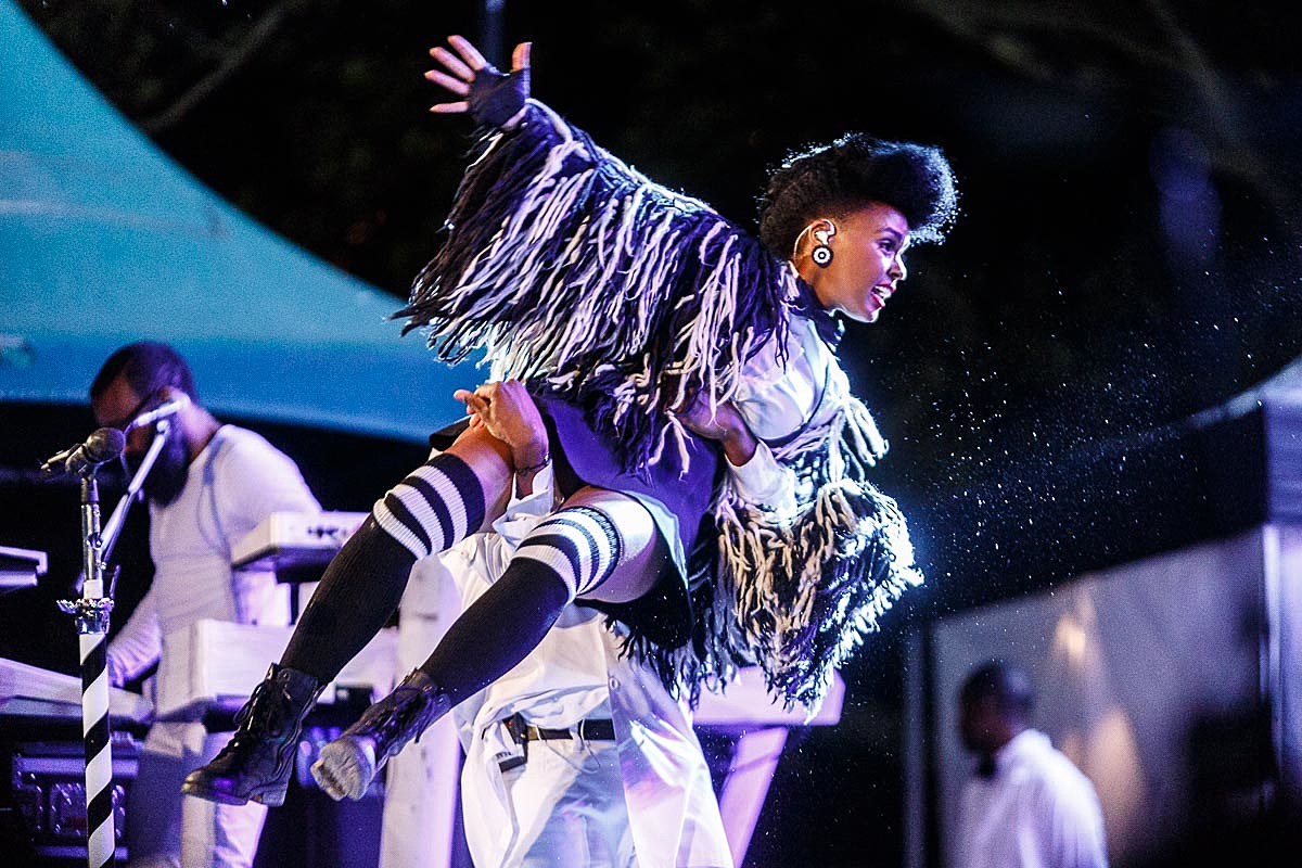 Janelle Monae headlining Bustle event in Prospect Park