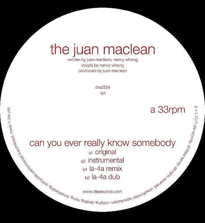 The Juan MacLean release new single “Can You Ever Really Know Somebody” (listen)