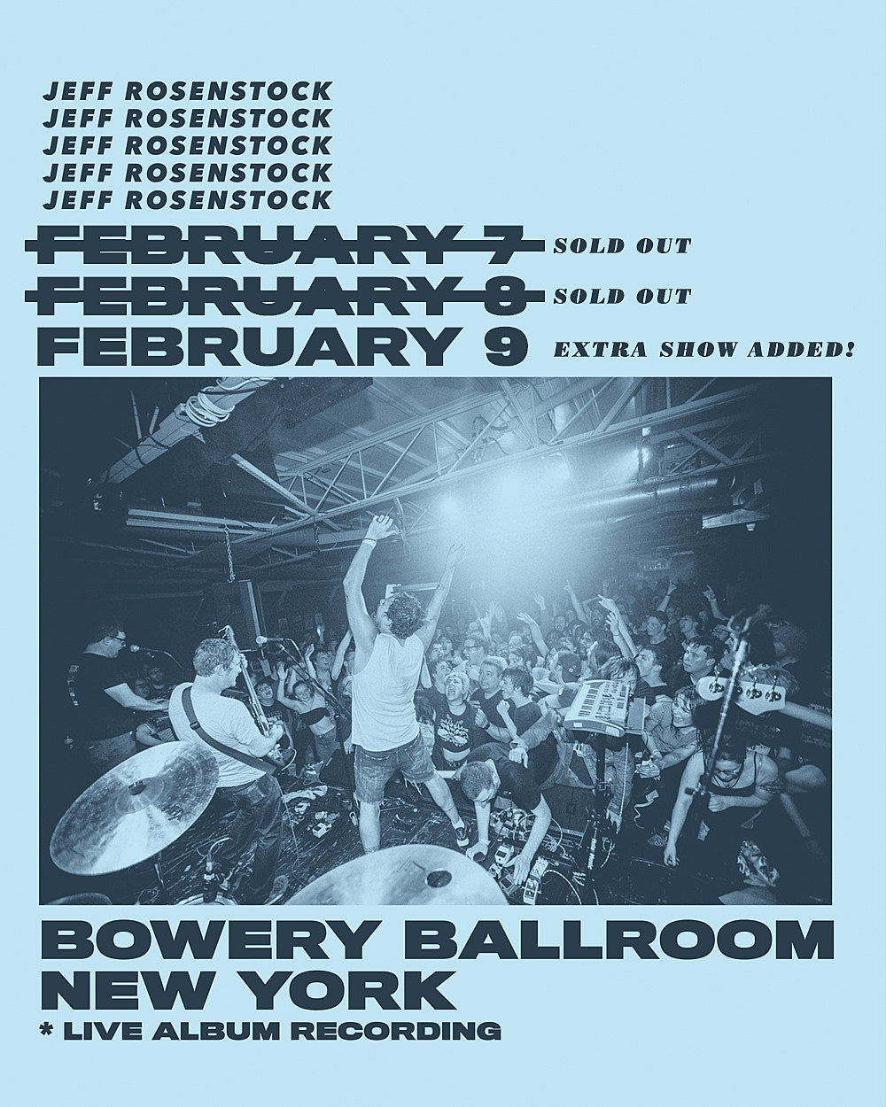 Jeff Rosenstock sold out two NYC shows, adds third