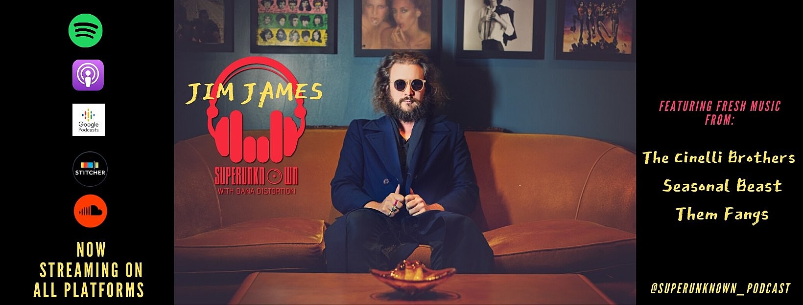 Jim James shares early “Superunknown” song on new podcast