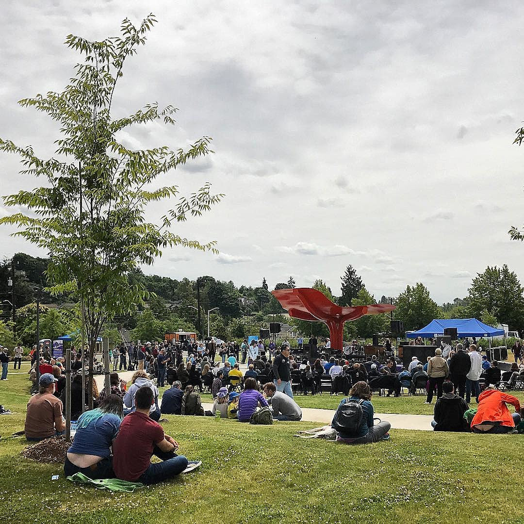 Jimi Hendrix Park opened in Seattle