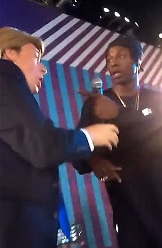 Joey Bada$$ being sued after pushing a Donald Trump impersonator off stage