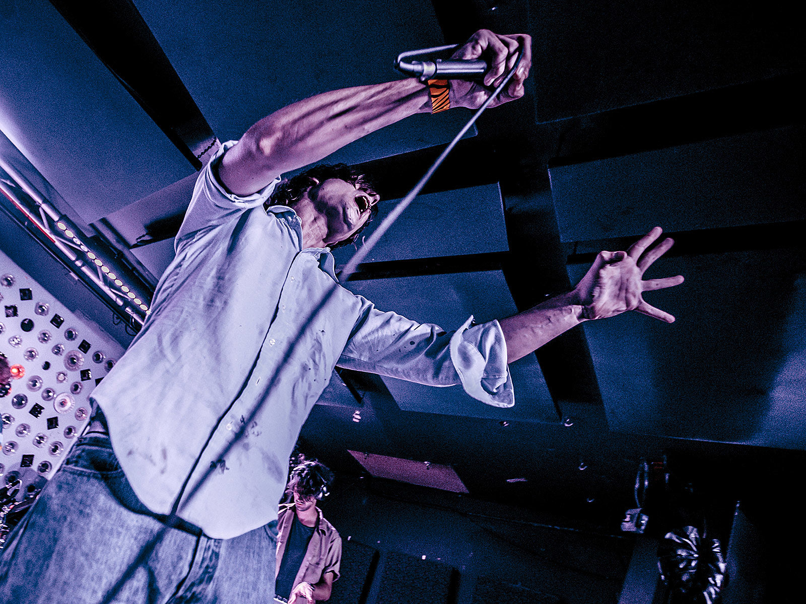 John Maus and his new live band played Baby’s All Right w/ Gary War (pics)