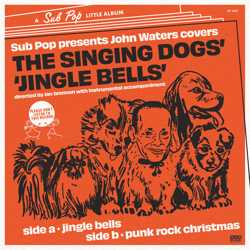 John Waters covers The Singing Dogs’ “Jingle Bells” on Christmas single for Sub Pop