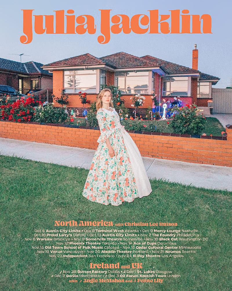 Julia Jacklin announces fall tour with Christian Lee Hutson