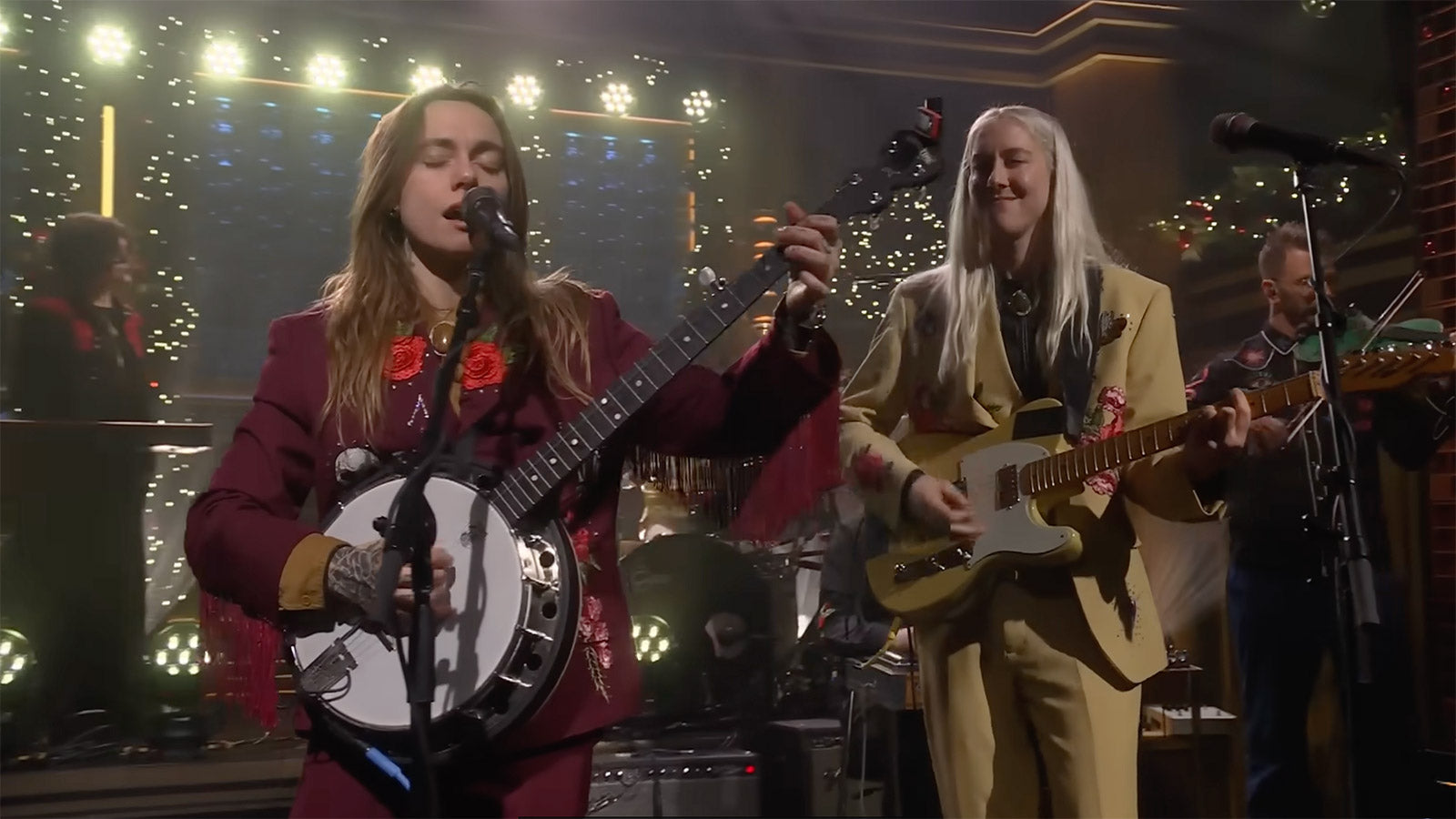 Julien Baker & Torres make TV debut with “Sugar in the Tank” on Fallon, playing Mercury Lounge tonight
